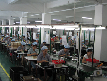 One 
      
 
 
 
 
 
 of the partner manufacturing facility in China.